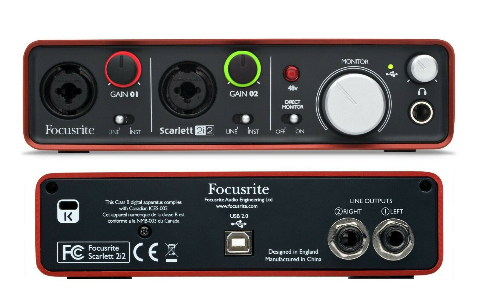 Focusrite Scarlett 2i2